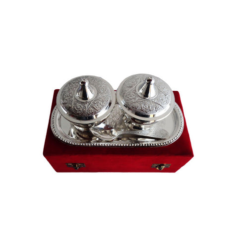 Brass Supari Bowl Set Single Tone 0.2kg